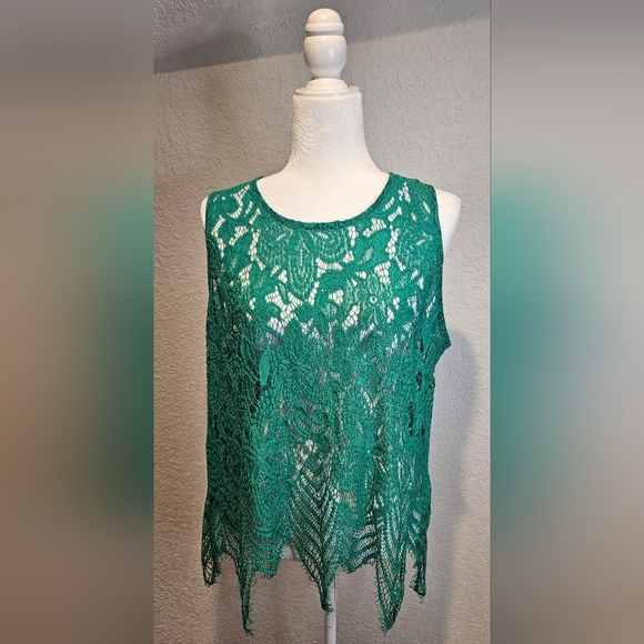 Cato Plus Size Green Top 18/20w - Picture 1 of 2